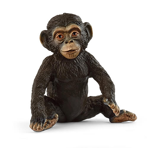 シュライヒ　チンパンジー　キーホルダー　動物フィギュア Amazon.co.jp: シュライヒ ワイルドライフ チンパンジー (仔