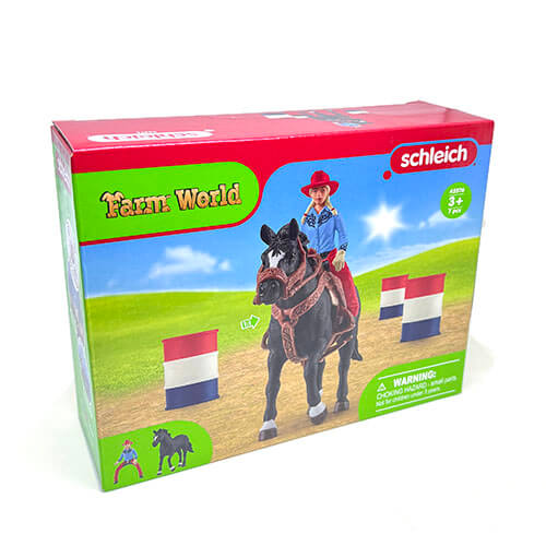 42576schleich バレルレーシング｜動物・恐竜フィギュアのZOOO!