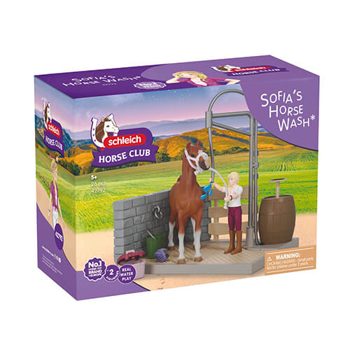 42792 schleich 馬の洗い場  NEW