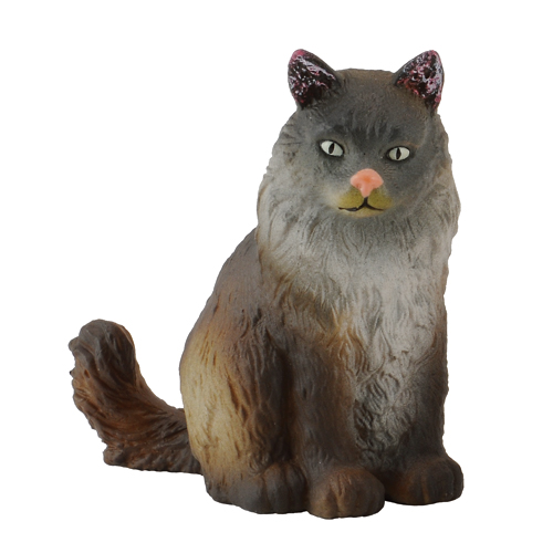 7 Collecta ノルウェージャンフォレストキャット 座 動物 恐竜フィギュアのzooo