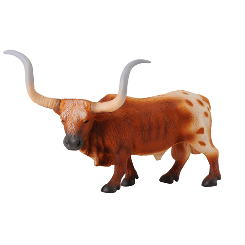 88380 Collecta【テキサスロングホーンブル】｜動物・恐竜フィギュアのZOOO!