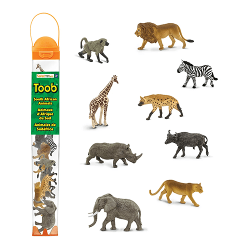 sf100409　Safari【南アフリカの動物 チューブ】NEW