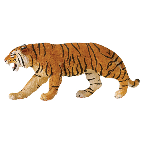 270829 Safari【タイガー（ウォーキング）】｜動物・恐竜フィギュアのZOOO!